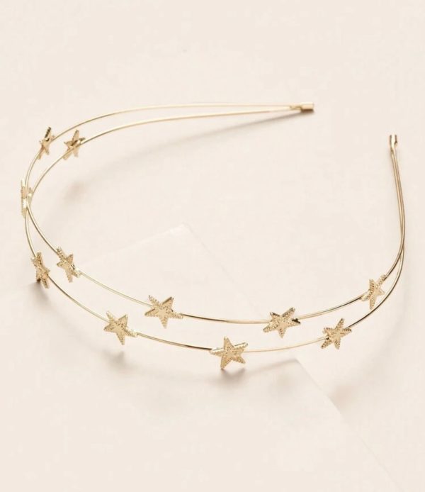 Beautiful Gold Stars Headband - Image 3